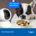 Tapo C200P2 WLAN Überwachungskamera 2er Set – 1080P mit 360° Schwenk für Innenräume – Bild 7