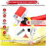 Elektrische Kraftstoff Umfüllpumpe mit Auto-Stopp-Sensor & 4 Adaptern – anngrowy – Bild 7