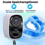 Funstorm 2K Überwachungskamera Aussen mit Akku – Kabellos, IP66, Nachtsicht & Cloud-Speicher – Bild 5
