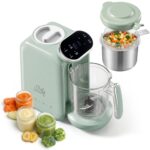 Chefhandy 5-in-1 Babynahrungszubereiter mit Dampfgarer, Mixer & Fläschchen-Erwärmung – Grün