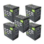 OCB ActivTips Slim 7 mm Aktivkohlefilter mit Keramikkappen – 5 x 50 Stück