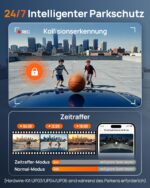 70mai A810 Lite Dual-Dashcam 4K+1080P mit HDR Nachtsicht & 4G LTE Fernzugriff – Bild 7