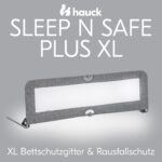 hauck Sleep N Safe Plus XL Bettschutzgitter – Rausfallschutz für Kleinkinder 18 Monate bis 5 Jahre – Bild 4