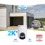 EZVIZ CB8 Lite 4MP PTZ Überwachungskamera mit Solarpanel – 360° Außenkamera kabellos – Bild 3