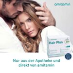 amitamin Hair Plus – 180 Haarvitamin-Kapseln mit Biotin & Zink für kräftiges Haarwachstum – Bild 6