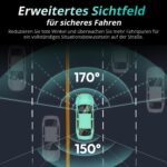 BOTSLAB 4K Dashcam Vorne & Hinten mit STARVIS 2 – GPS, 5,8GHz WiFi & Nachtsicht – Bild 7