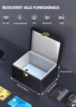 Samfolk RFID Autoschlüssel Faraday Box & Tasche 2er Set – Keyless-Diebstahl-Schutz – Bild 3