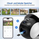 VISION WELL Solar Überwachungskamera 2K PTZ – 360° Aussen WLAN IP Kamera mit Personenerkennung – Bild 7