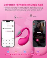 LOVENSE Lush 4 Tragbarer G-Punkt-Vibrator – App-gesteuert mit LED & IPX7 Wasserdicht – Bild 3