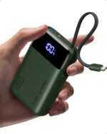INIU 45W Power Bank 20000mAh mit integriertem USB-C Kabel – Schnellladen für Outdoor