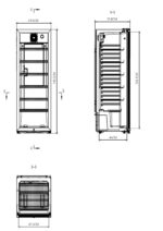 METRO Professional Getränkekühlschrank GSC4240B – 237 L mit LED-Beleuchtung – Bild 2