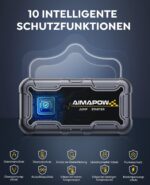 AIMAPOW 12V Starthilfe Powerbank 8000A – Tragbarer Auto-Starter für PKW, SUV & Motorrad – Bild 5