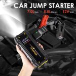 HDJFLU 3000A Auto Starthilfe Powerbank – 12V Jumper Starter für Pkw & Diesel – Bild 2