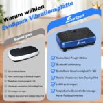 EvoSpark Vibrationsplatte mit Doppelmotoren – Ganzkörpertraining für effektives Abnehmen – Bild 3