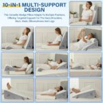 EzKamfort 3-in-1 Keilkissen mit Memory-Schaum – Orthopädisch verstellbar für Reflux & Schlafkomfort – Bild 6