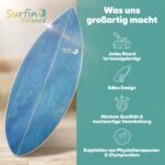 Surfin Balance Board Set mit App – Holz Wobble Board für Kinder & Erwachsene – Bild 6