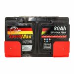 SMC Speed Max 80Ah 12V Autobatterie – Starterbatterie mit 750A Kaltstartstrom – Bild 14