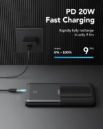VRURC Powerbank 30000mAh mit 22.5W Schnellladung – 4 Ausgänge für simultanes Laden – Bild 5