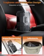 Tiiletzote Elektrische Luftpumpe 150PSI – Akku Kompressor mit LED-Display für Auto & Fahrrad – Bild 7