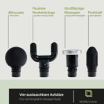 BLACKROLL FASCIA GUN – Professionelle Massagepistole mit 4 Aufsätzen & USB-C für Regeneration – Bild 3