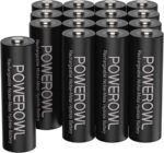 POWEROWL AA Akku 2800mAh 16er Set – Wiederaufladbar bis 1200x für Hochleistungsgeräte