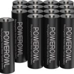 POWEROWL AA Akku 2800mAh 16er Set – Wiederaufladbar bis 1200x für Hochleistungsgeräte