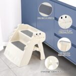Growaystory Tritthocker Kinder 2 Stufen – Klappbar, rutschfest & sicher für Bad & Küche – Bild 4