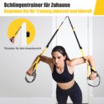 COFOF Schlingentrainer Set – Ganzkörpertraining für zuhause mit Türanker & Tragtasche – Bild 5