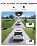 Reolink TrackMix WiFi 4K PTZ Überwachungskamera – Auto-Tracking mit Dual-Objektiv & Farbnachtsicht – Bild 3