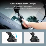 SMALLRIG Saugnapf-Halterung für Action-Kameras – Universal-Kamerahalter für Auto & Fenster – Bild 6