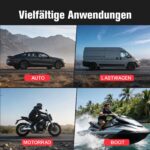 GOOLOO GP2000 Auto Starthilfe 2000A mit USB-Powerbank – Zuverlässiger Batterie-Booster für 12V Fahrzeuge – Bild 10