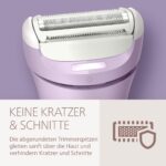 Philips Lady Shaver Series 8000 – Kabelloser Damenrasierer mit LED & flexiblem Scherkopf – Bild 8