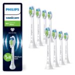 Philips Sonicare W2 Optimal White Ersatzbürstenköpfe 8er-Pack – Aufhellungs-Bürstenköpfe