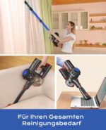 Ivormentico Akkustaubsauger 50 Min Laufzeit 40 KPA – Kabelloses Reinigungssystem für Tierhaare – Bild 6
