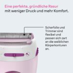 Braun Silk-épil 5100 Damenrasierer – Kabelloser Elektrorasierer mit Trimmer für Damen – Bild 4