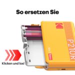 KODAK 60er Packung Fotopapier 54x86 mm – All-in-One Farbbandpatronen für Mini 2 & Mini Shot 2 – Bild 5