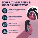HUDORA Scooter Up 145 Junior – Höhenjustierbarer Kinder-Roller ab 3 Jahren bis 60 kg – Bild 5