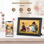 WONNIE Frameo 10,1 Zoll WLAN Bilderrahmen – HD IPS Touchscreen mit 32GB & sicherer Foto-Weitergabe – Bild 3