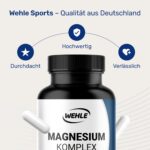 Magnesium Komplex 2250 mg – 3-Fach Formel mit Bisglycinat & Citrat – 360 Kapseln – Bild 4