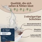 Mallie® Krabbelmatte Baby 180x150 cm – Faltbar mit Tragetasche & doppelseitiges Design – Bild 6