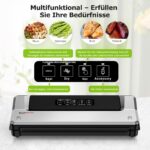 Bonsenkitchen Vakuumiergerät 4-in-1 – Folienschweisser für Sous Vide & Lebensmittellagerung – Bild 2