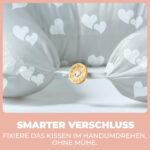 Flowen Schwangerschaftskissen XXL 200x70cm – Ergonomisches Stillkissen mit Baumwolle – Bild 4