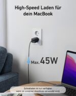 Anker 523 Charger 47W USB-C Ladegerät – Dual-Port Schnellladung für iPhone & iPad – Bild 3