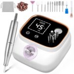 Youtelit Elektrische Nagelfeile 45000 U/Min mit LCD-Display – Profi-Nagelfräser für Gel & Acryl