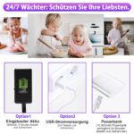 WIWACAM MW5L WLAN-Kamera 2K Ultra HD – Innenraumüberwachung mit Bewegungserkennung – Bild 4