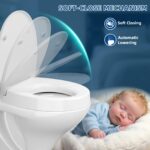 Toilettensitzerhöher 7.5 cm Duroplast mit Absenkautomatik – bis 250 kg belastbar – Bild 3