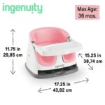 Ingenuity 2-in-1 Sitzerhöhung mit abnehmbarem Tablett – Babysitz & Kleinkindersitz ab 6 Monaten – Bild 3