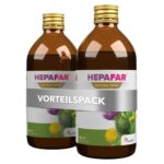 Sensilab Hepafar Drink – Lebertee mit Mariendistel & Silymarin, 2x500 ml