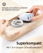 XUI 65W USB-C Schnellladegerät 3-Port mit GaN III – Universal für MacBook, iPhone & Samsung – Bild 8