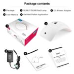 SUNUV UV LED Nagellampe mit Infrarotsensor & 3 Timer – Professionelle Gelnägel Aushärtung – Bild 9